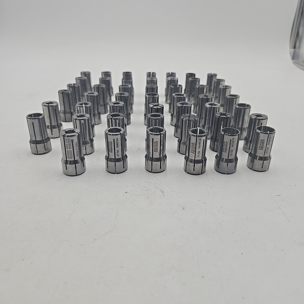 Lot of 48 Erickson DA100 Collets