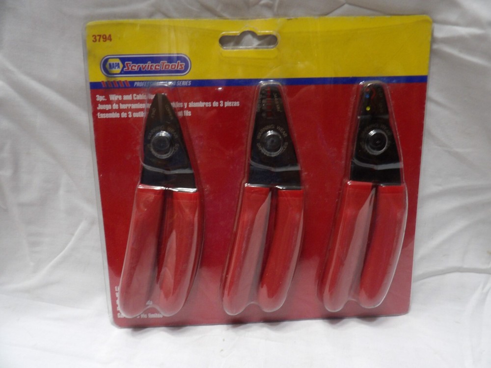 Napa Service Tools #3794 3pc. Wire & Cable Tool Set