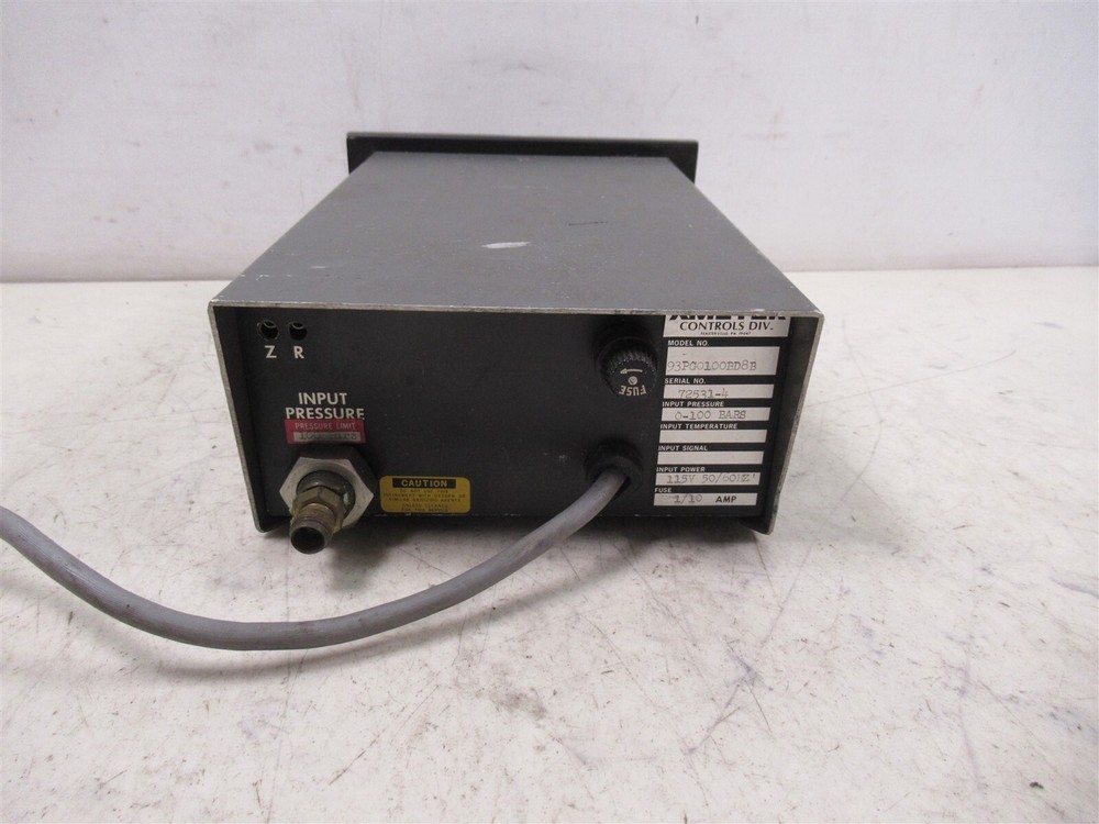 Ametek 93P Digital Pressure Indicator 93PG0100BD8B 0-100 Bars