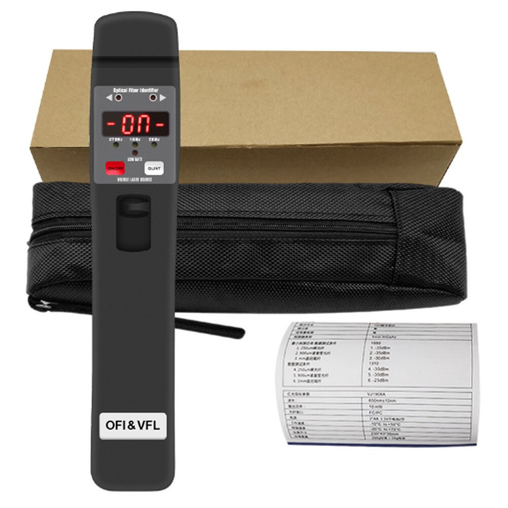 Fiber Optic Identifier Cable Flow Tester Red Light Identifier All-In-One