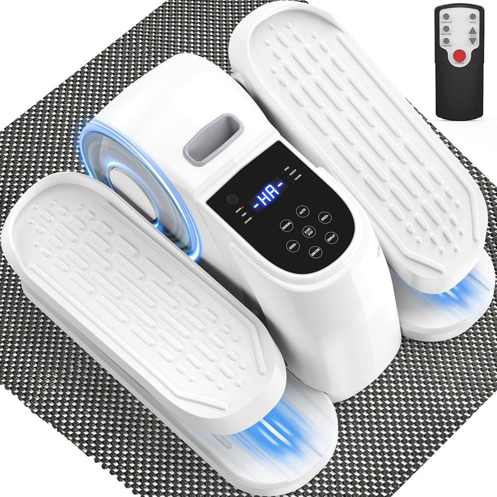® 028 under Desk Elliptical 12 Speed 5 Modes Motorized Leg Exerciser While Sitti