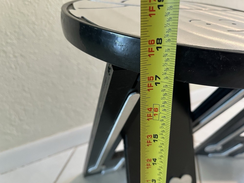 Black Silver Gray Wood Stools Fred Garbotz
