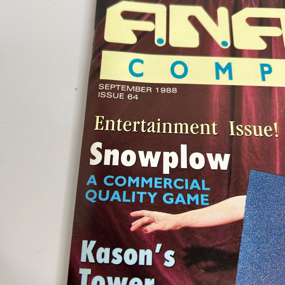 Analog Computing Magazine Disk Version Issue 64 September 1988 Atari