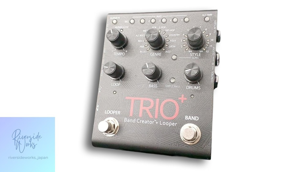 DIGITECH TRIO+ Effect Pedal Band Creator Feature JP