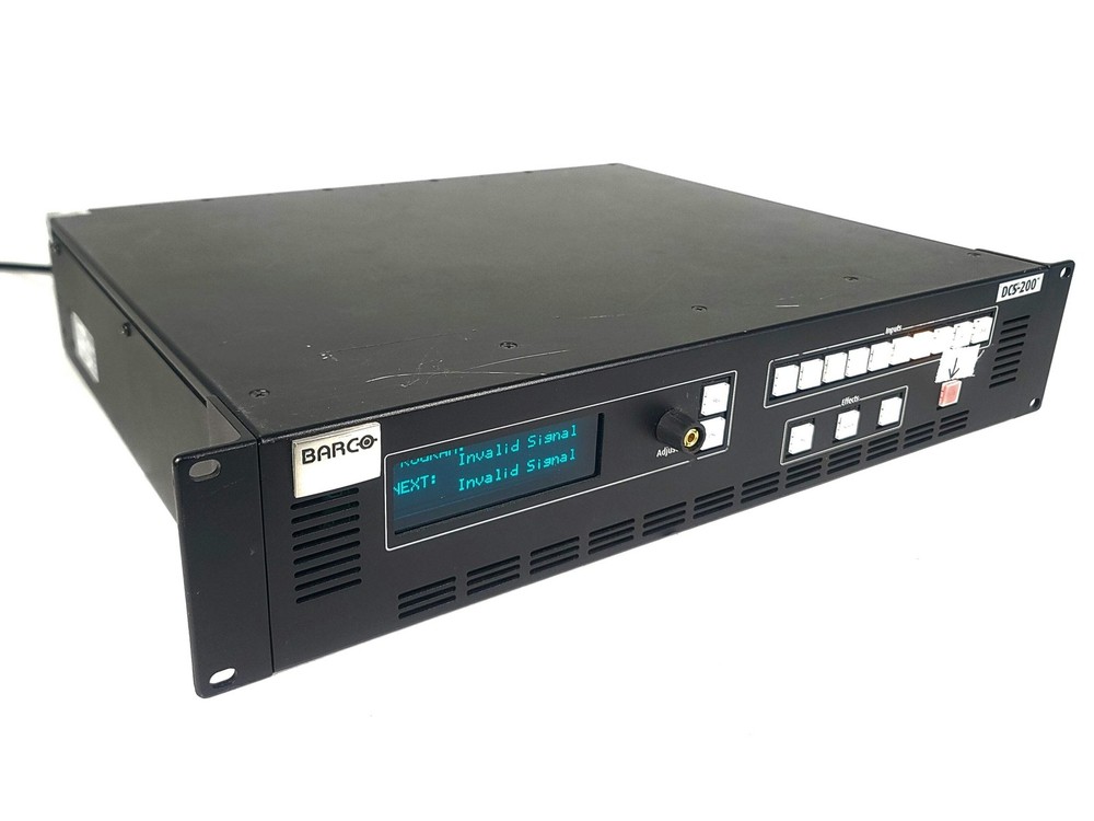 Barco DCS-200 Dual-Channel Presentation Switcher (C1948-36)