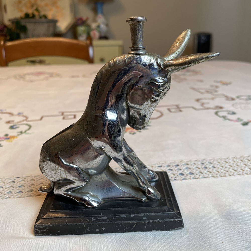 VTG Ronson AMW Striker Mule Donkey Table Lighter Circa 1930s