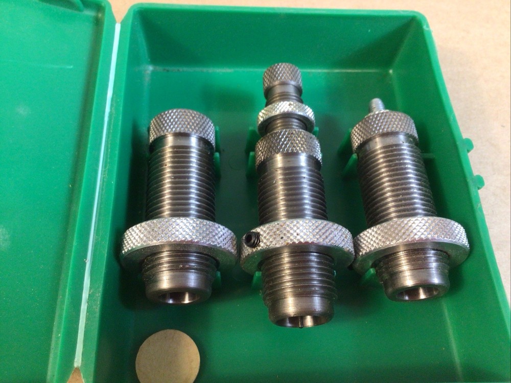 RCBS PRECISION 45 ACP RN 18905 RELOADING DIE SET GROUP B 18905 As Found