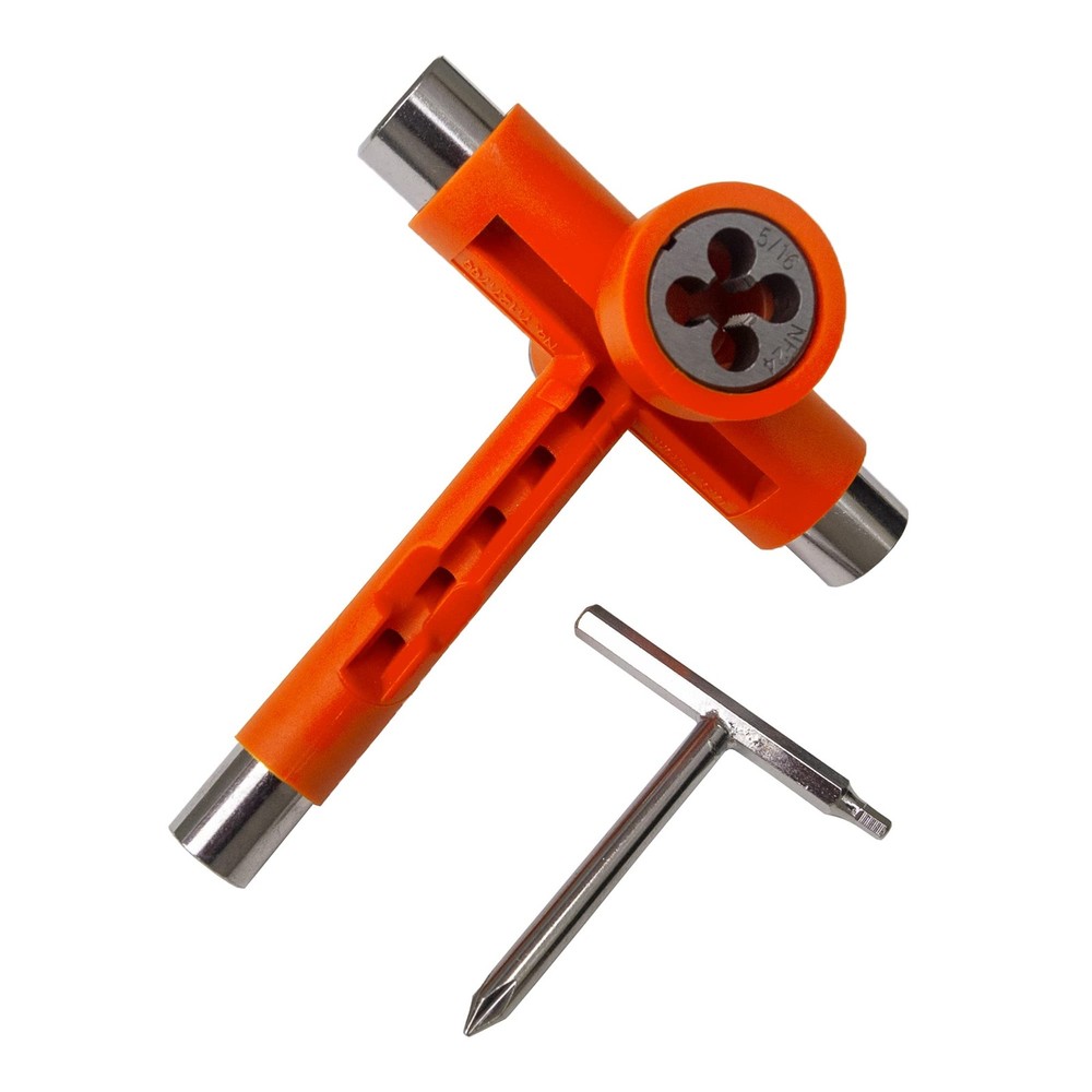 Skate Tool - Multi-Function Portable Tool Accessory for a Skateboard, Longboa...