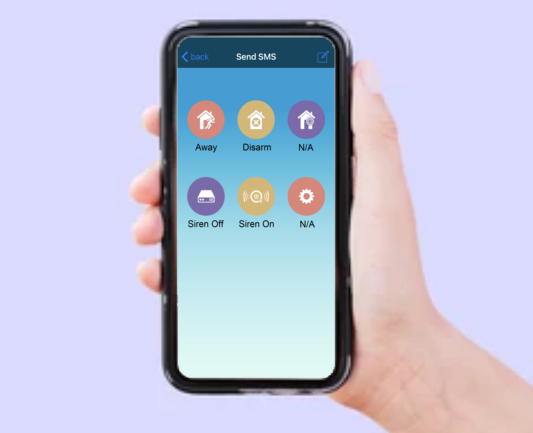 Wireless Cellular Alarm System for Home or House, Call, Text, & Smart Phone App