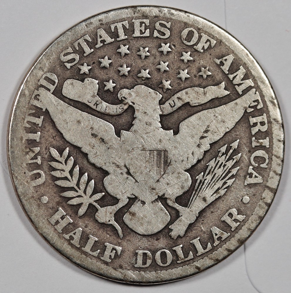 1913 Barber Half. Good. 198571