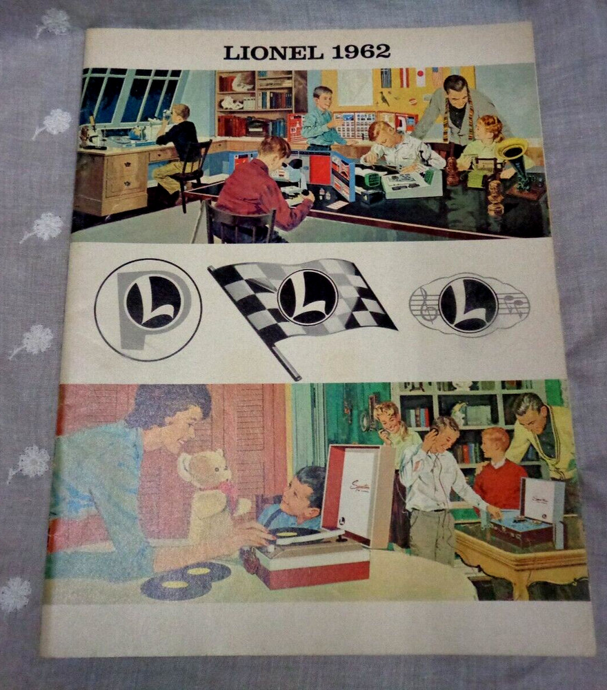 (b) LIONEL 1962 Trains and Accessories Catalog