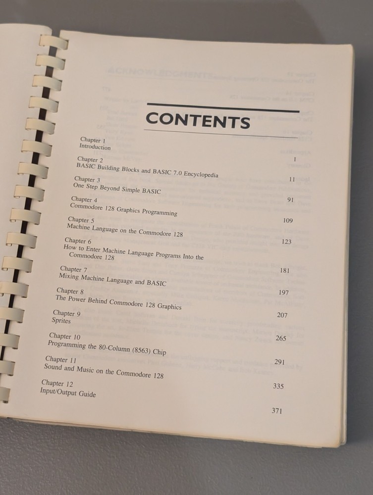 Commodore 128 Programmer's Reference Guide & System Guide - 1980s Computer Books