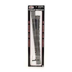 Atlas 0286 HO Code 100 Mark IV # 8 Right Hand Switch Turnout