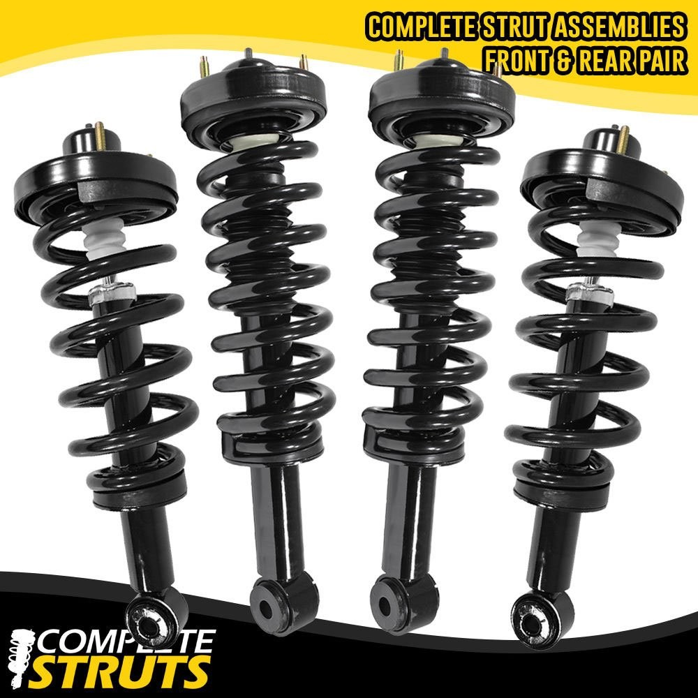 2007-2013 Ford Expedition Front & Rear Complete Struts & Coil Spring Assemblies