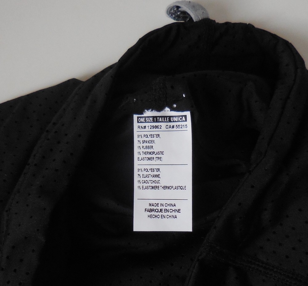 Nike Dri-Fit Trail Wrap Neck Face Black/White !