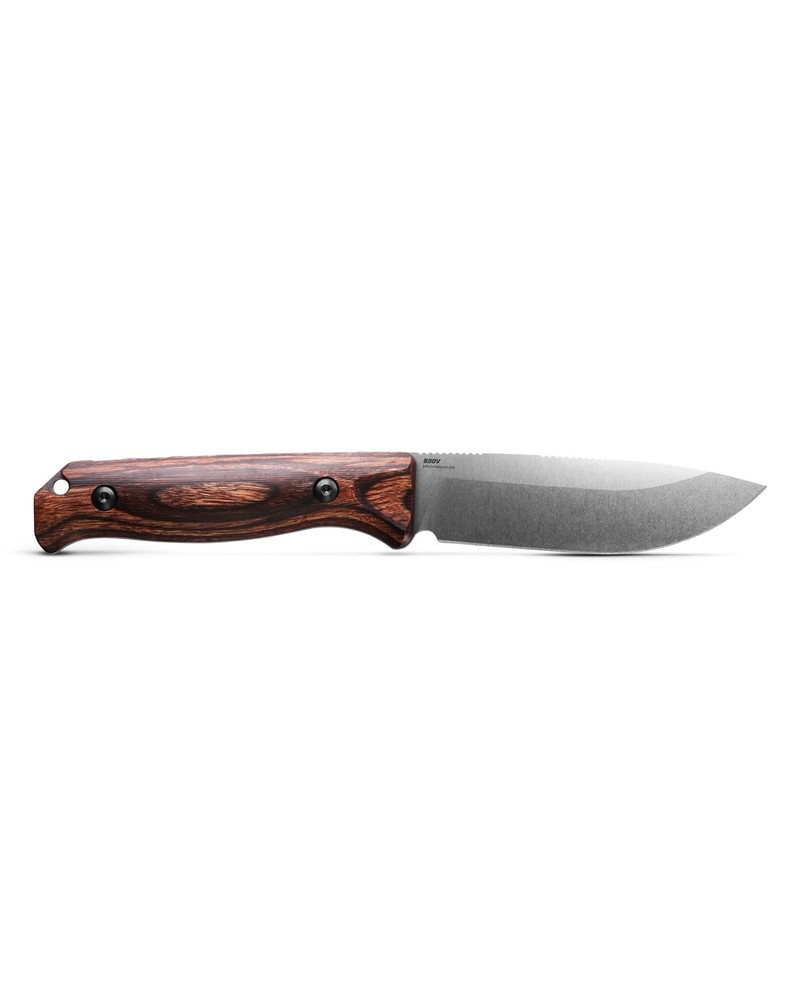 Benchmade 15002 Saddle Mountain Skinner Fixed-Blade Knife, Drop-Point