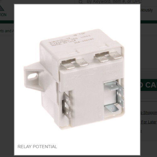 RELAY POTENTIAL #9181010-12
