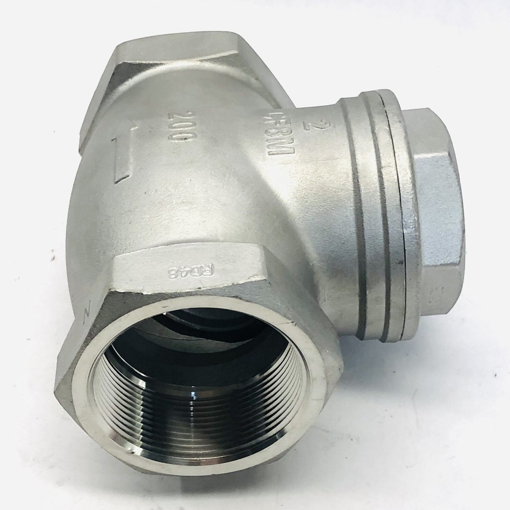 HAITMA SWING CHECK VALVE 2" CF8M 200PSI