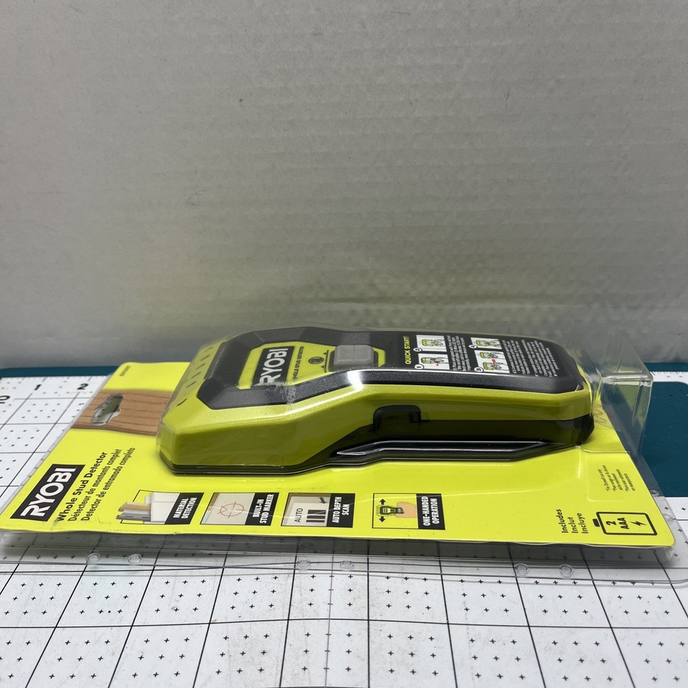 RYOBI Whole Stud Finder Auto Depth Scan Tech Hand-Held Multiple LED