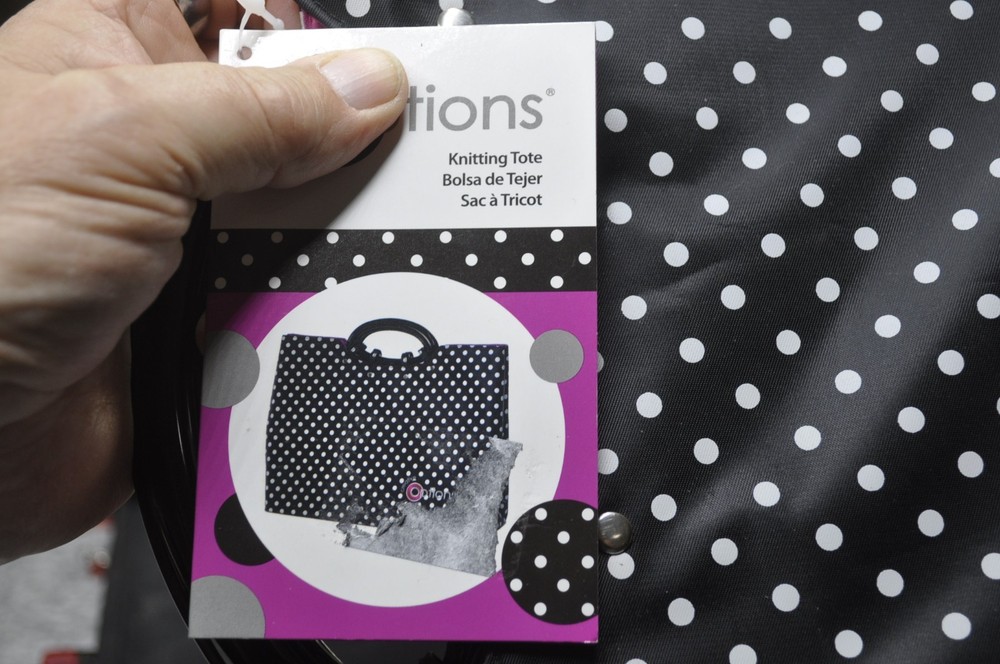 Creative Options knitting tote