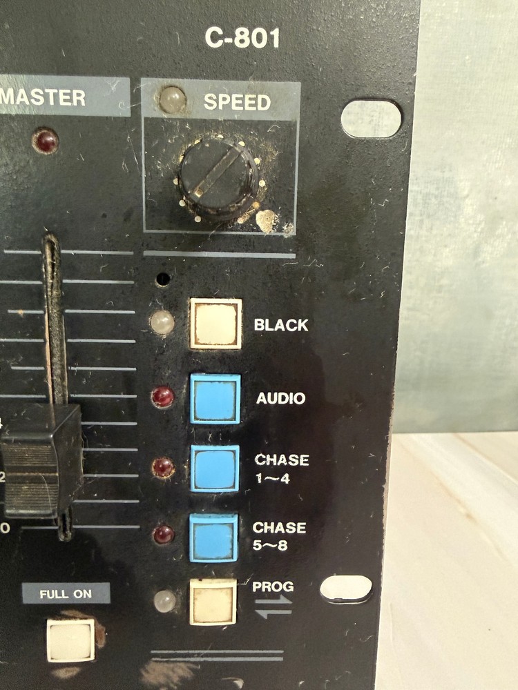 Lite-Puter C-801 Electronic Lite Controller with 8 Channels Untested