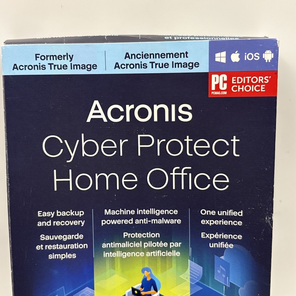 Acronis Cyber Protect Home Office formerly Acronis True Image Essentials 1 PC/MA