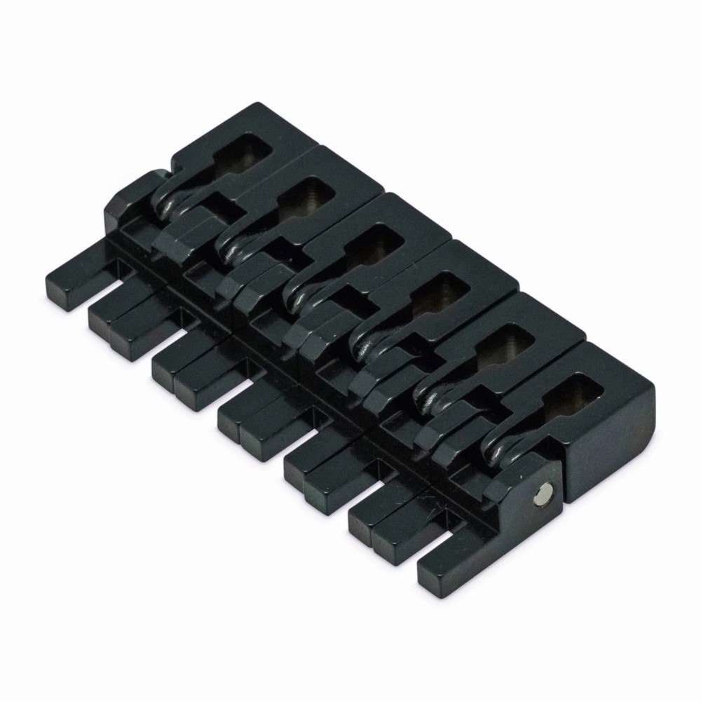 Genuine Floyd Rose Custom Radius 10" Original Saddle Set (6) Black