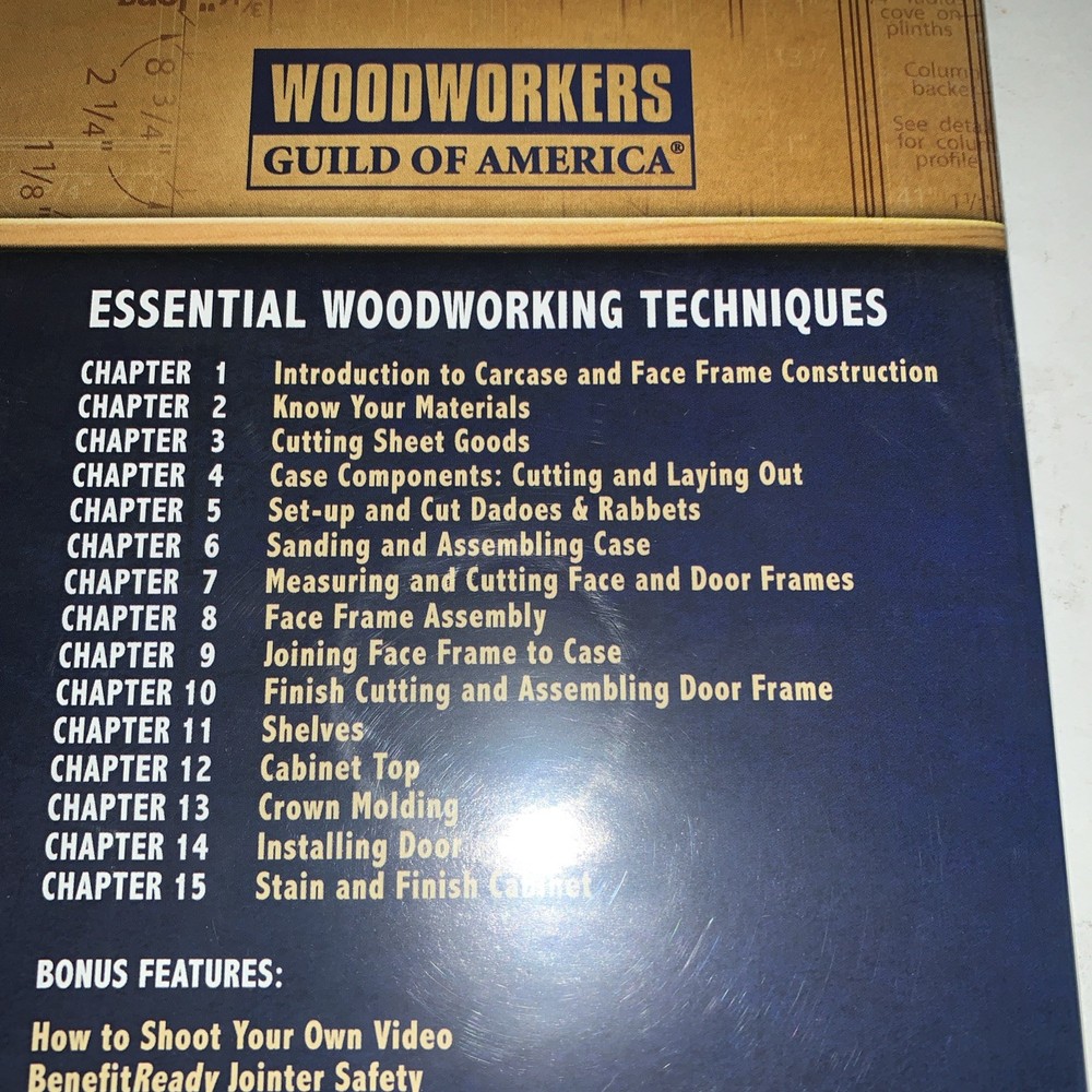 Essential Woodworking Techniques DVD