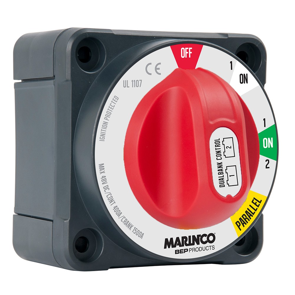 BEP Marine 772-DBC Pro Installer Dual Bank Control Switch, 400A