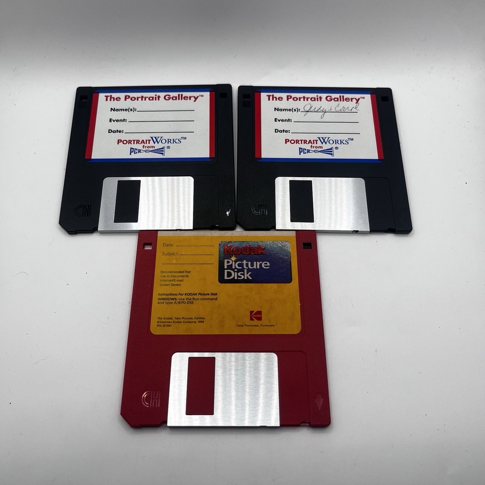 Kodak Picture Disk 3.5" Floppy Disk 1999 Software Utility Windows Not Tested