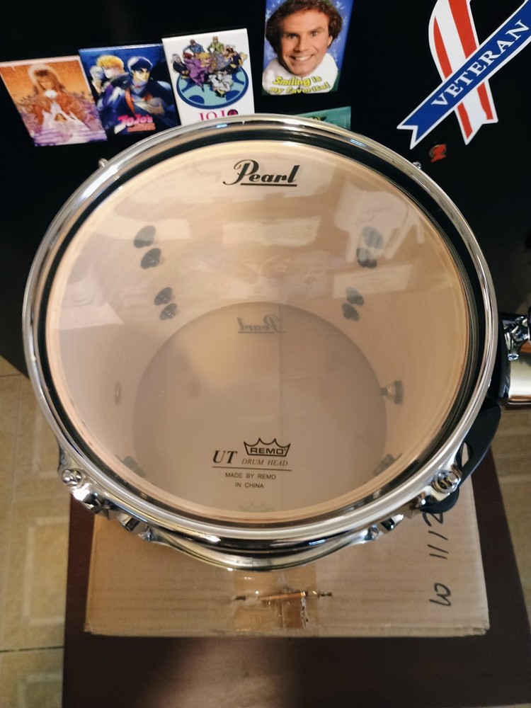 PEARL DECADE DEEP RED BURST 8 X 7 TOM