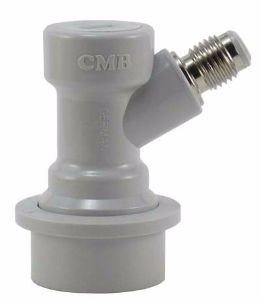 Ball Lock Gas Disconnect, Threaded