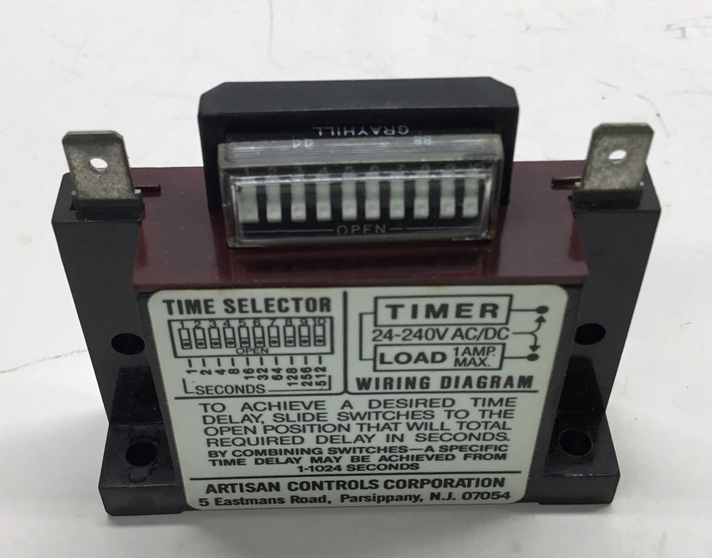 438USA Artisan Solid State Universal Switch Adjustable Time Capsule……[B81]