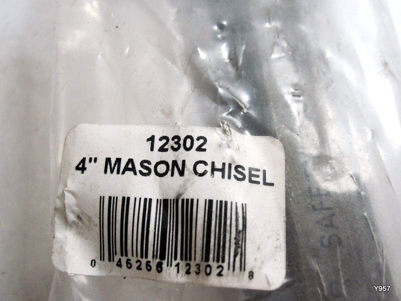 Mayhew 12302 4-Inch Mason Flat Chisel