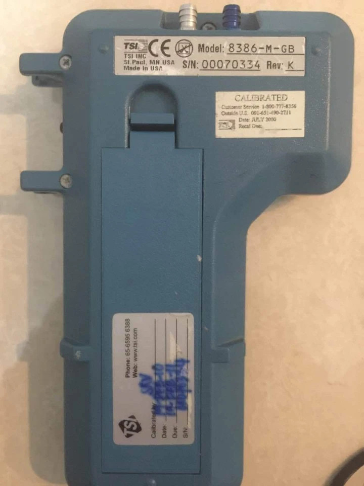 TSI VELOCICALC PLUS 8386-M-GB Multiparameter ventilation meter system