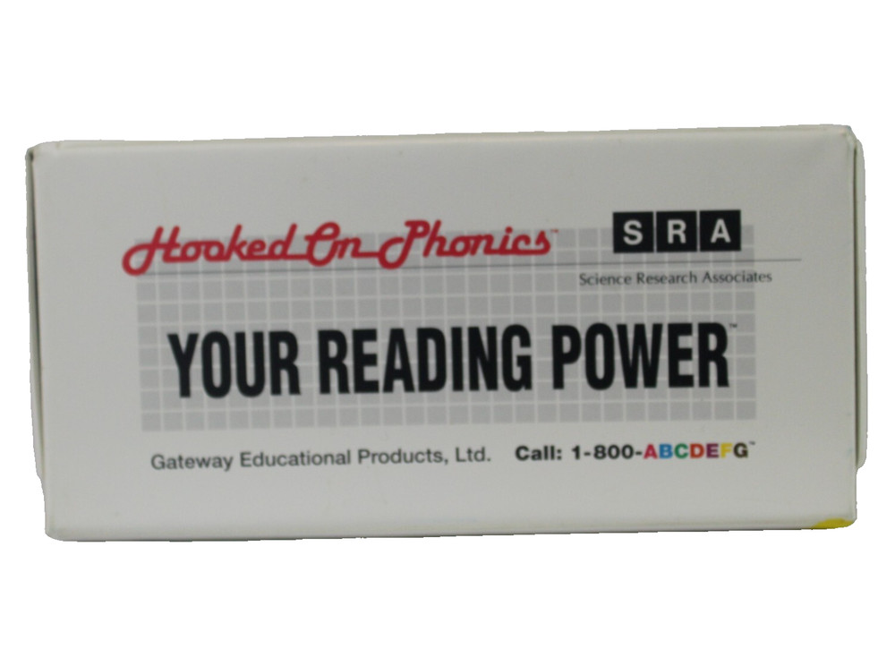 Hooked on Phonics Your Reading Power SRA Learning Set Cassette 1992 Complete