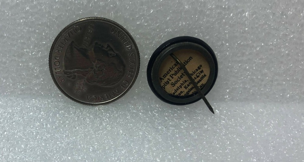 Vintage Bring One Button Pin