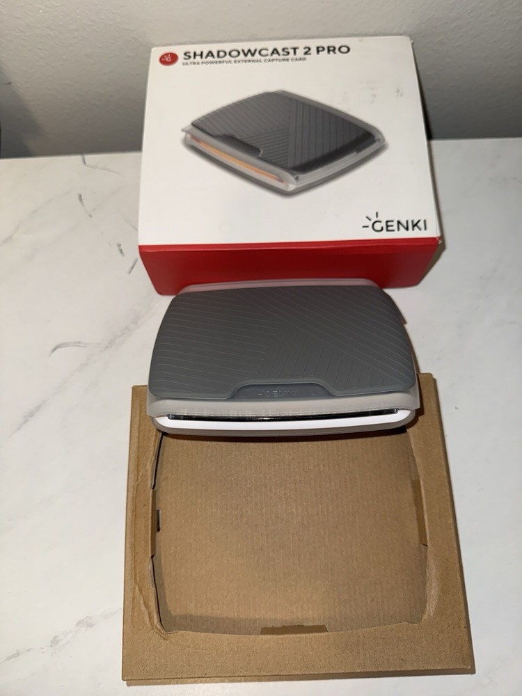 Genki ShadowCast 2 Pro - Powerful External 4K60 Input and Output Capture Device