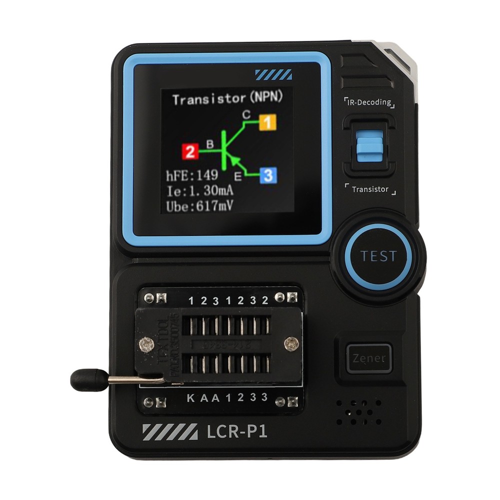 LCRP1 Transistor Tester Quick Component Identification Saves Time and Effort