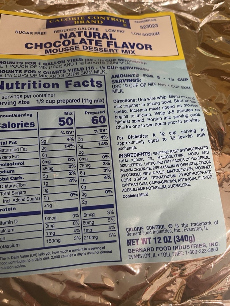 Sugar Free High Quality Pie Mixes