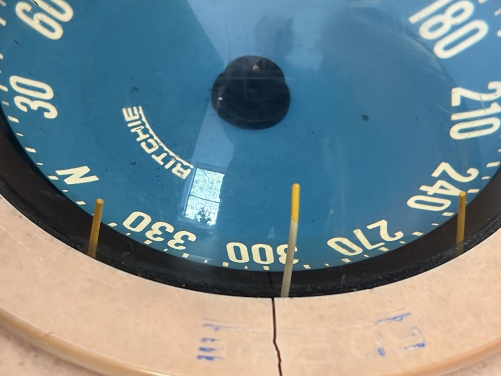 Vintage Ritchie SR-1 Voyager Compass - Working