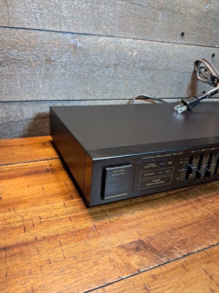 Pioneer Graphic Equalizer GR-470 Tested Working