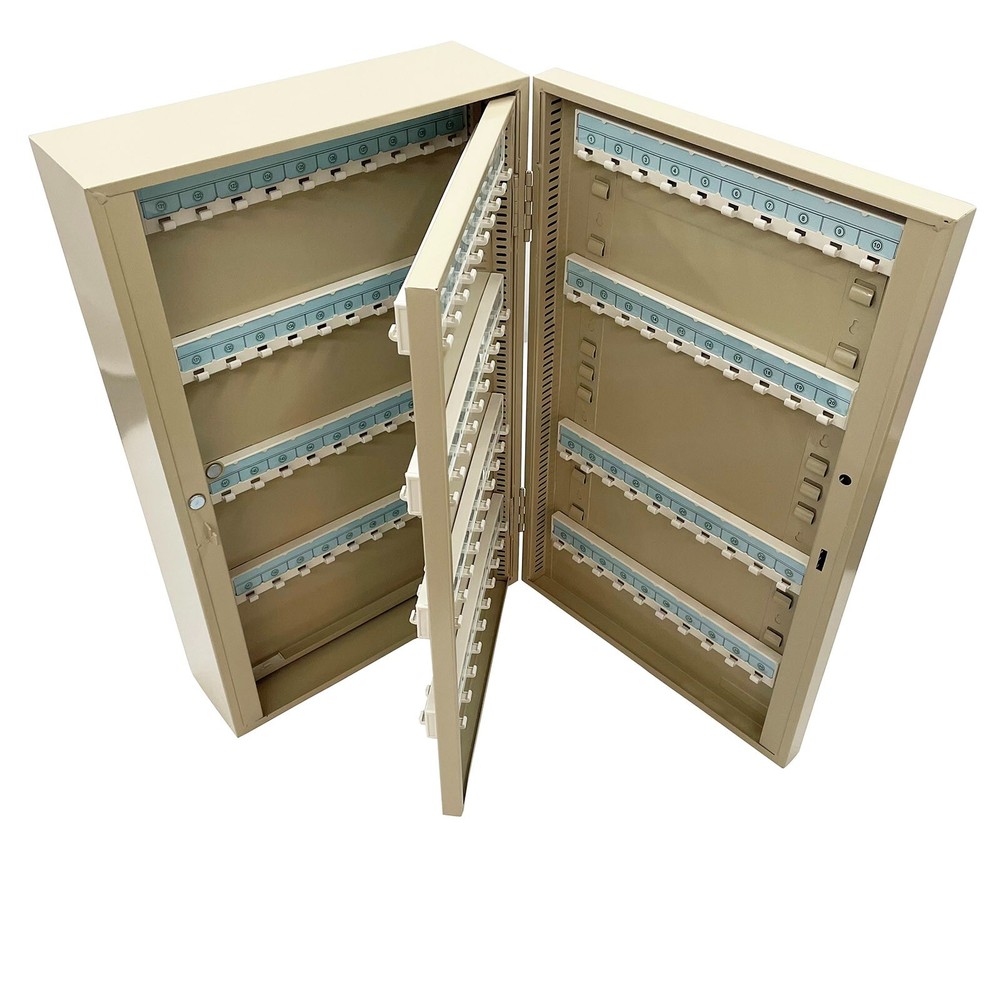 240 Hooks Lock Box Wall-Mounted Key Cabinet Key Box Storage Organization