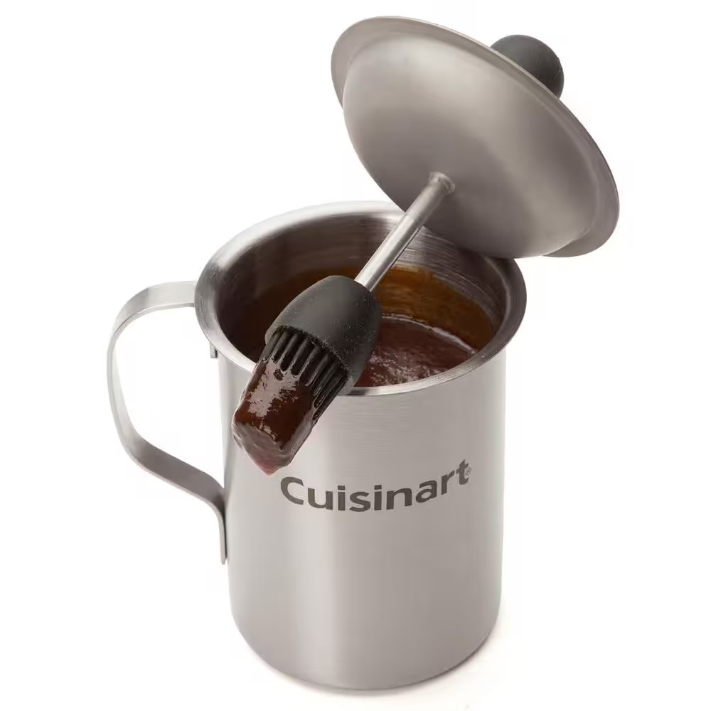 Sauce Pot and Basting Brush Set