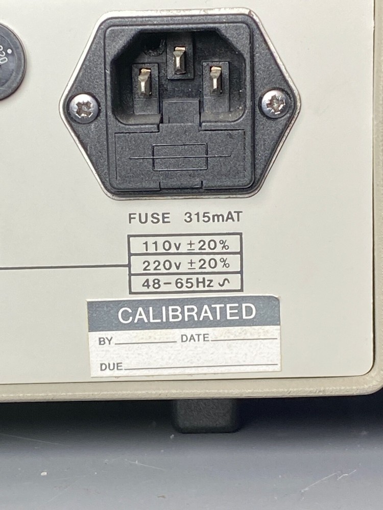 NASA Voltech Frequency Analyzer TF 2000