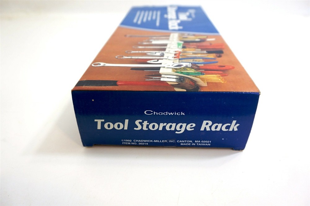New Chadwick Tool Storage Rack No 30214 ~ holds over 50 tools, sturdy plastic