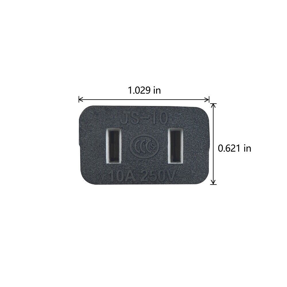 AC Power Charging Cord Cable Wire Plug For CAT Jump Starter