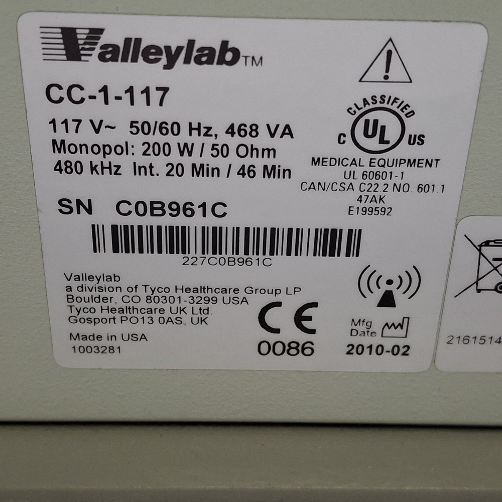 Valleylab Cool-Tip RF Ablation System