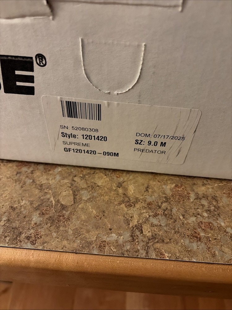 Globe Men's Supreme 14" Structural Fire Boot Pull-on Leather Comfort Work Safety