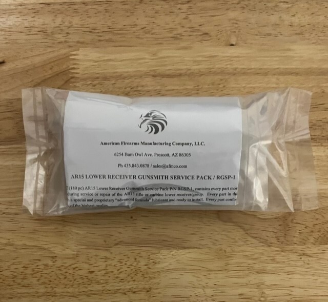 AFMC LOWER ASSY GUNSMITH SERVICE PACK / 200 PCS / NEW